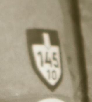 Preview: altes Glasnegativ - Portrait Soldat und R.A.D. Mann  Abteilung 145/10